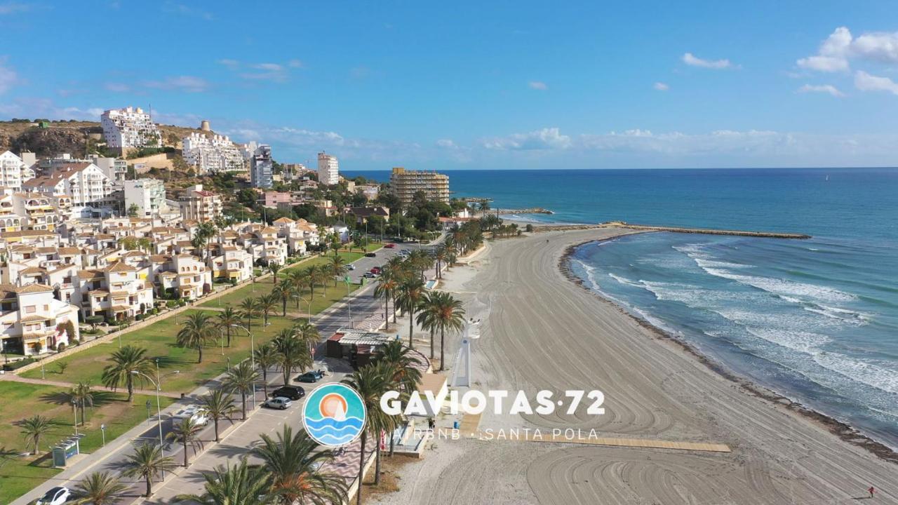 Nuevo A Estrenar. Vistas Al Mar, Terraza, Ascensor Apartment Санта Пола Екстериор снимка